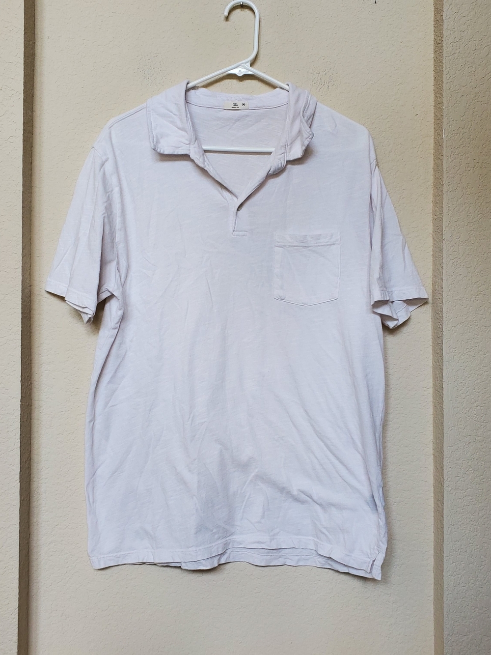 Flint and Tinder Pocketed Polo Shirt.  Size Medium